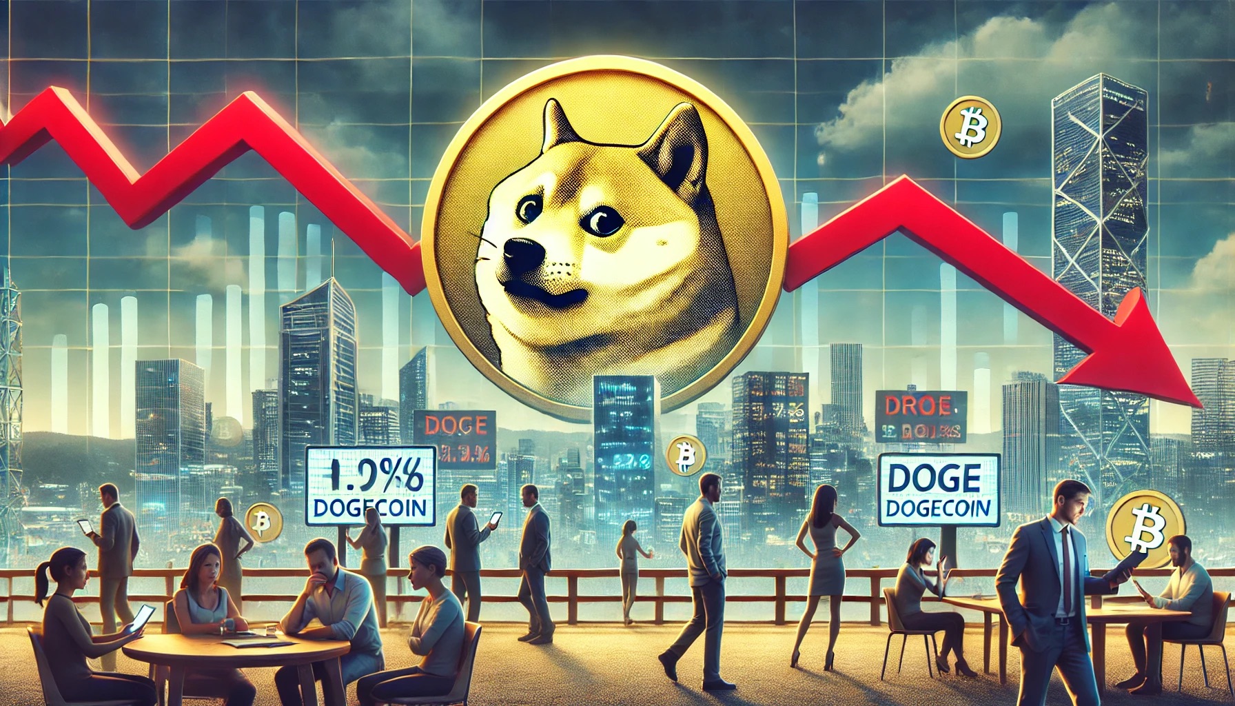 DOGE Price Declines