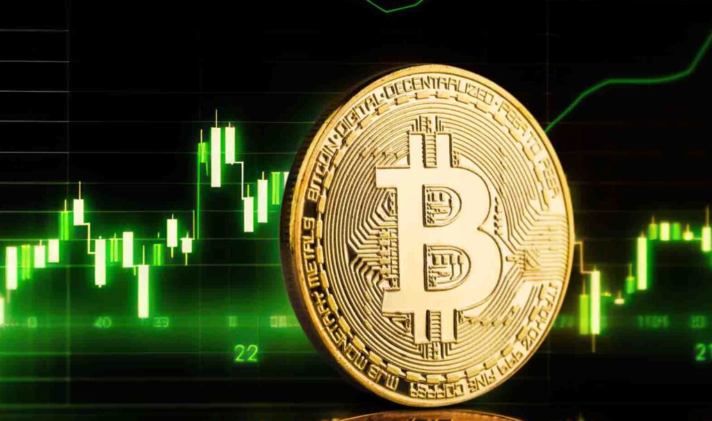 Bitcoin price breakout
