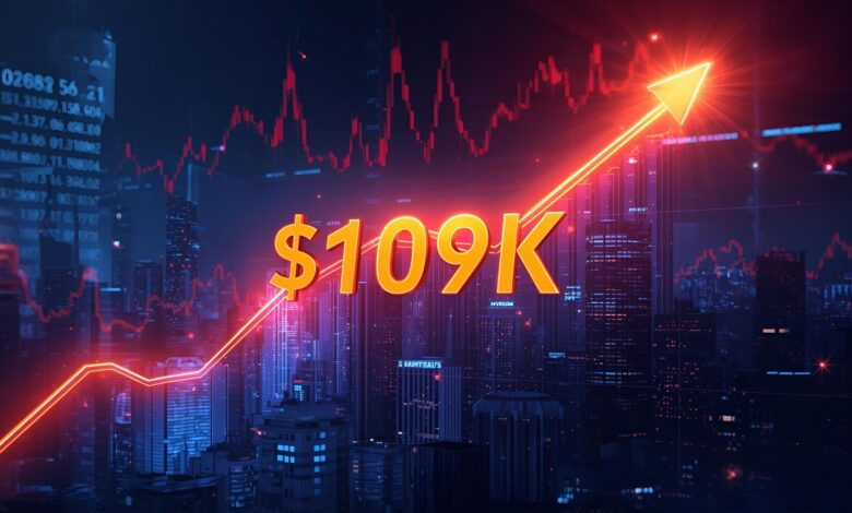 Bitcoin Price Today Near $109k