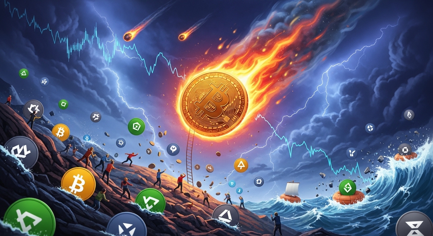 How Altcoins Are Reacting to Bitcoin’s Drop