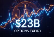 Bitcoin Volatility Rises Ahead of $23 Billion Options Expiry