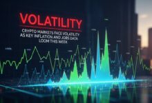Crypto Markets Face Volatility as Key Inflation and Jobs Data Loom This Week