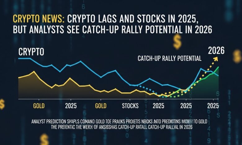 Crypto News Crypto Lags Gold and Stocks in 2025, but Analysts See Catch-Up Rally Potential in 2026