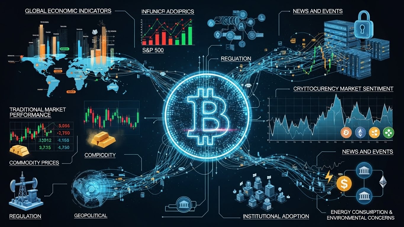 Global Factors Influencing Bitcoin Price Today