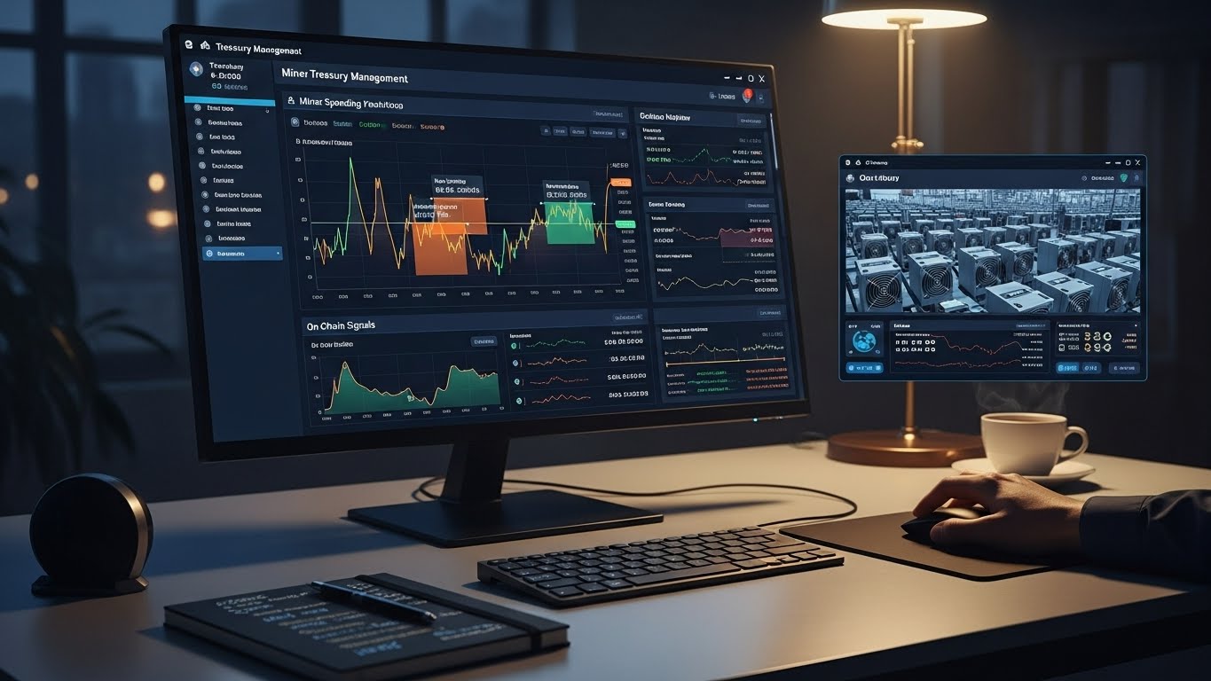 Miner Treasury Management and On-Chain Signals