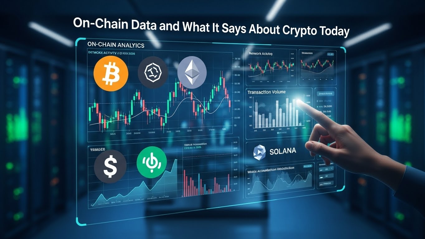 On-Chain Data and What It Says About Crypto Today