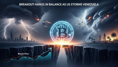 Bitcoin price $90K breakout hangs in balance as US storms Venezuela
