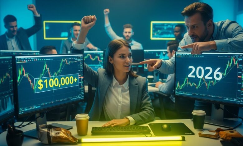 Bitcoin traders kick off 2026 with bets on price rally above $100,000