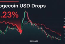 Dogecoin USD Drops 5.23%