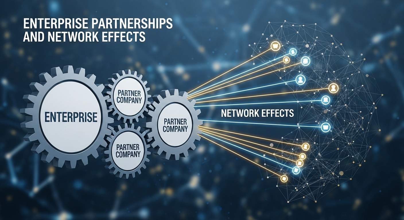 Enterprise Partnerships and Network Effects