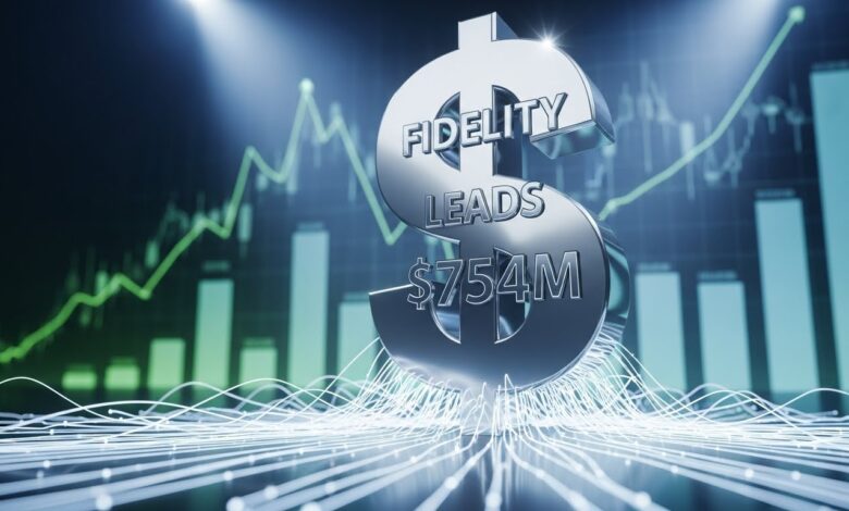 Fidelity Leads $754M