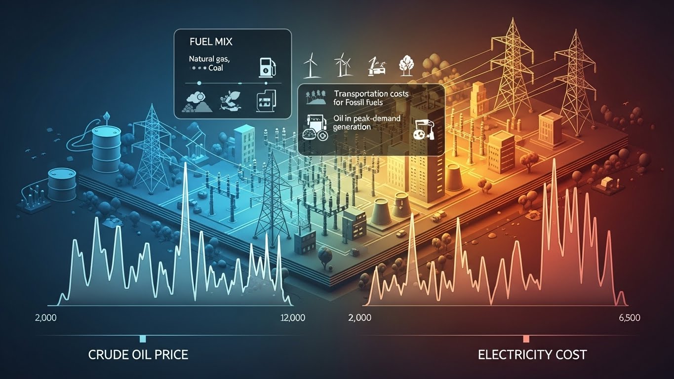 How Oil Prices Influence Electricity Costs