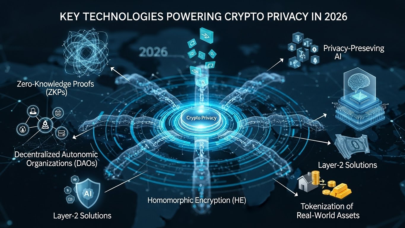 Key Technologies Powering Crypto Privacy in 2026