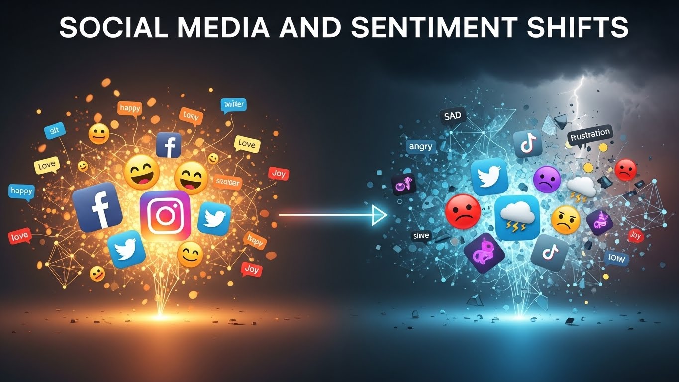 Social Media and Sentiment Shifts