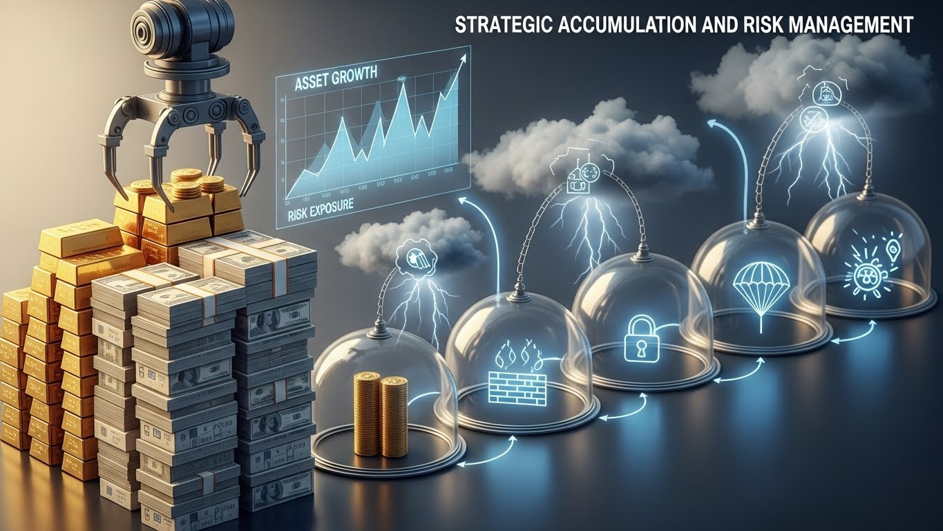 Strategic Accumulation and Risk Management