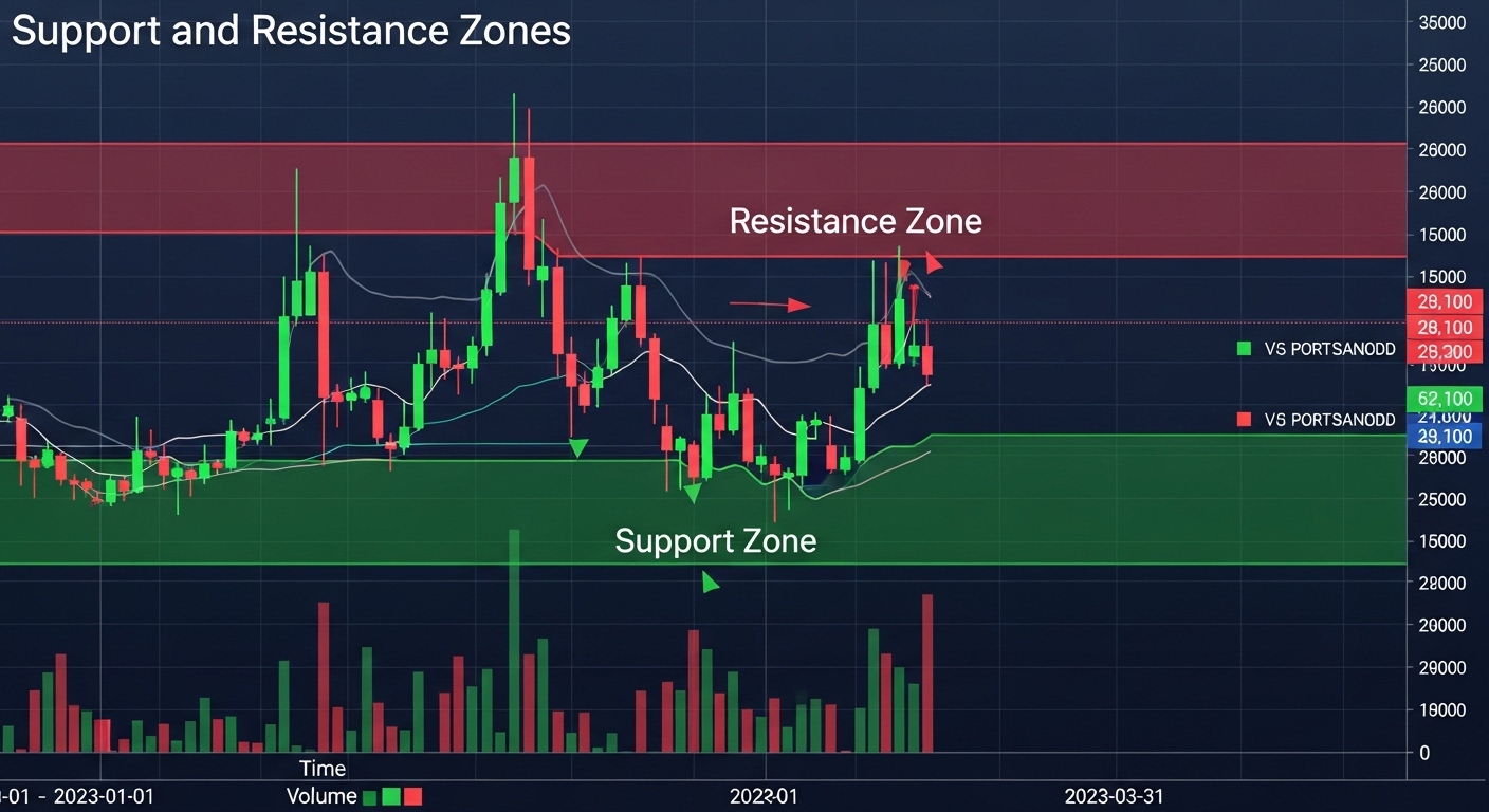 Support and Resistance Zones