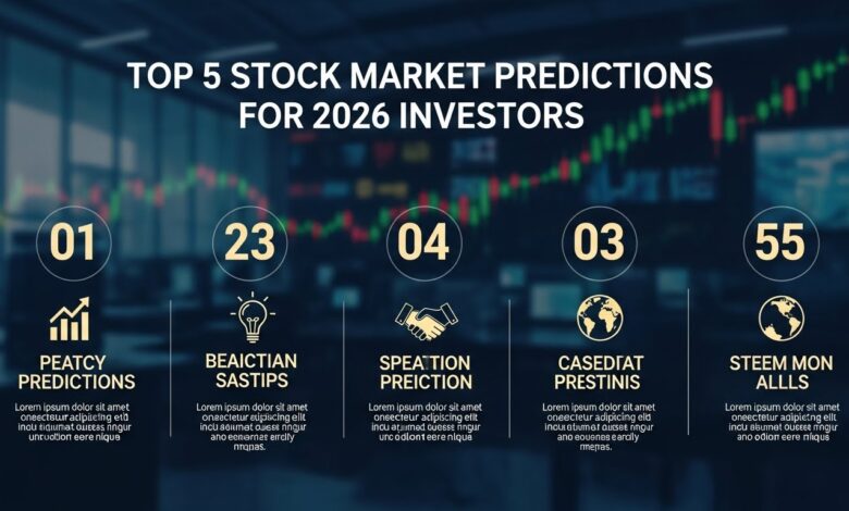 Top 5 Stock Market Predictions for 2026 Investors