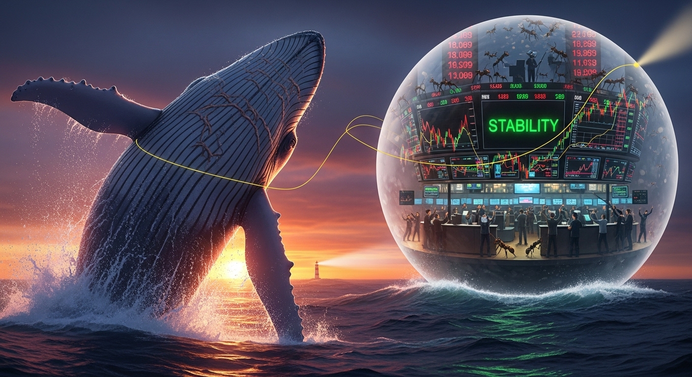 Whale Behavior and Market Stability