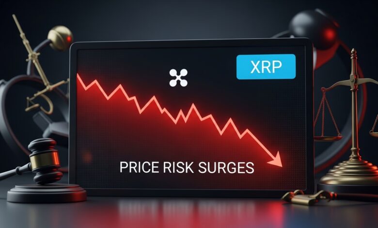 XRP Price Risk Surges as Legal
