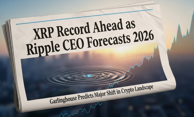 XRP Record Ahead as Ripple CEO Forecasts 2026