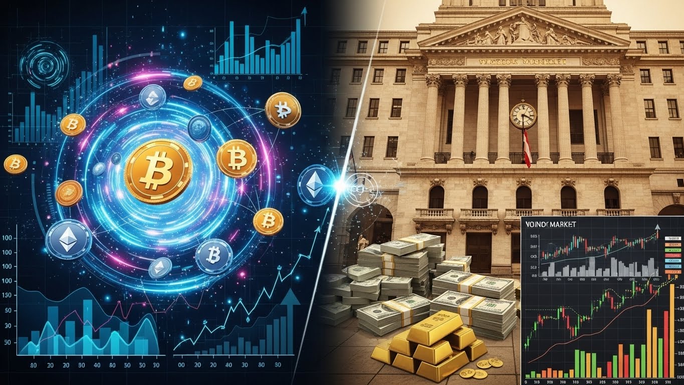 crypto and traditional markets