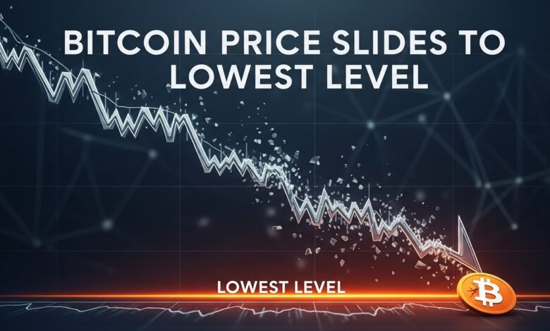 Bitcoin Price Slides to Lowest Level