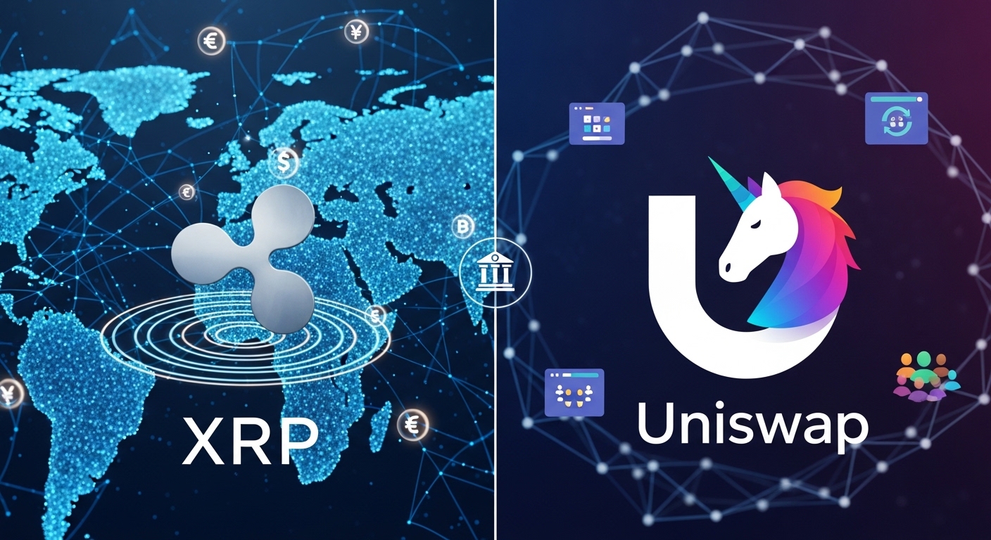 Comparing XRP and Uniswap