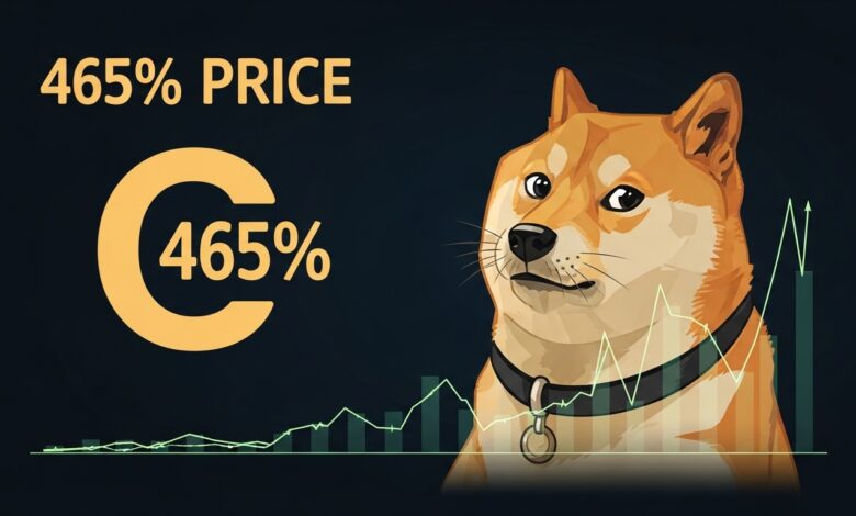 Dogecoin Price Eyes 465% Rally
