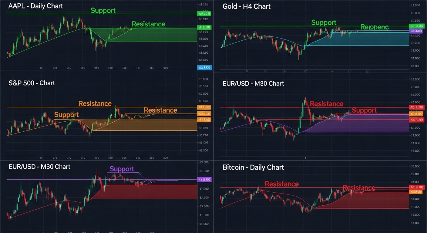 Key Support and Resistance Levels