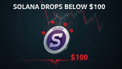 Solana Drops Below $100 Bearish Trend