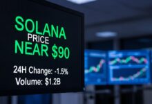 Solana Price Near $90 Signals
