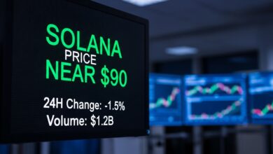 Solana Price Near $90 Signals
