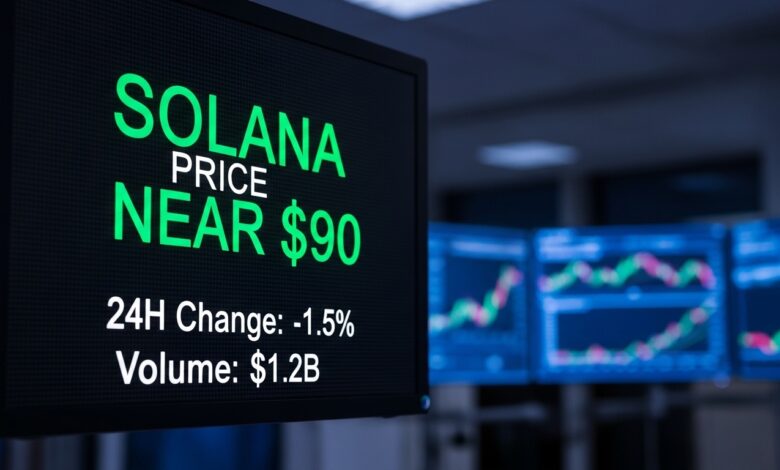 Solana Price Near $90 Signals