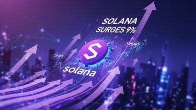 Solana Surges 9%