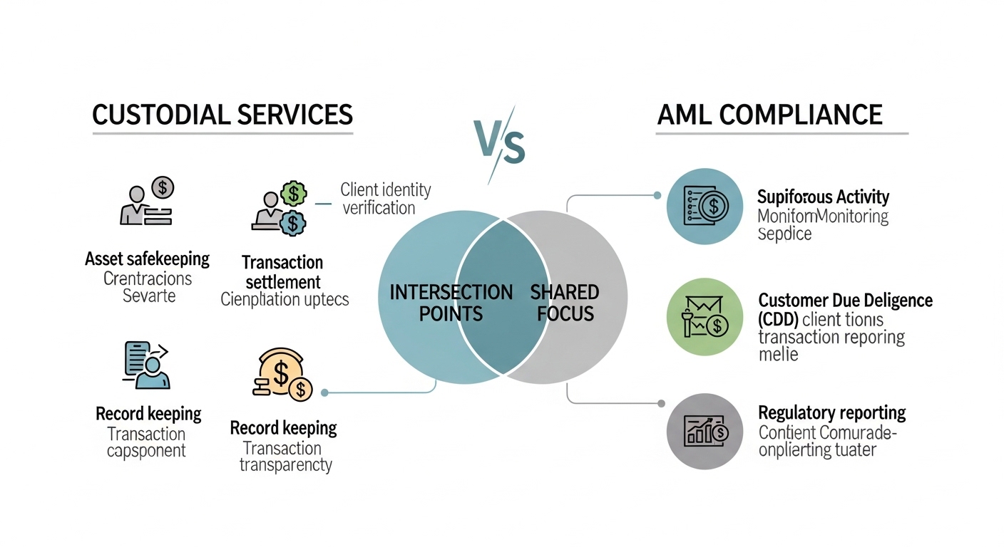 custodial services and anti-money laundering compliance