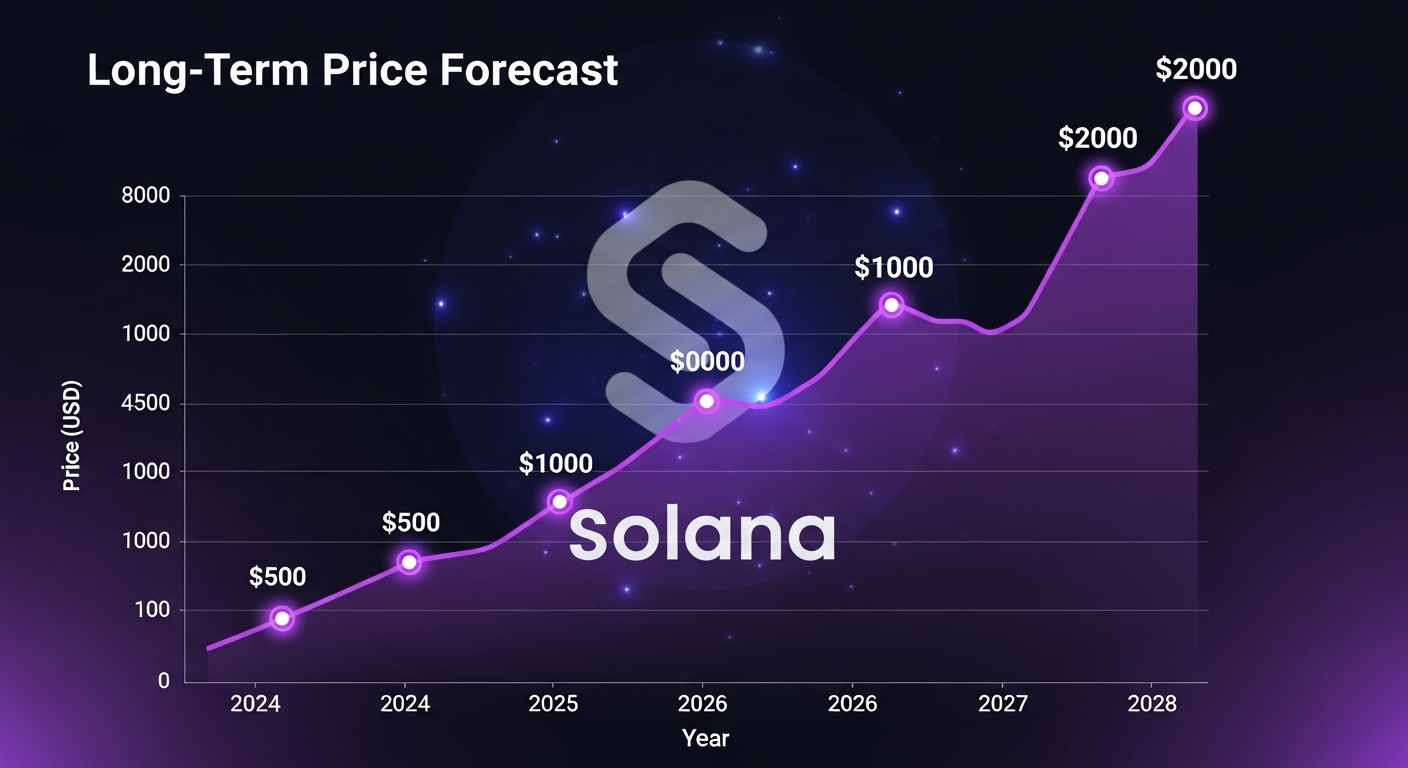 long-term Solana price forecast