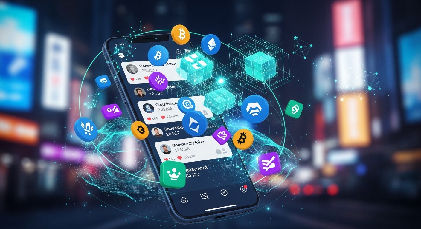 social media-driven cryptocurrencies and community-backed tokens