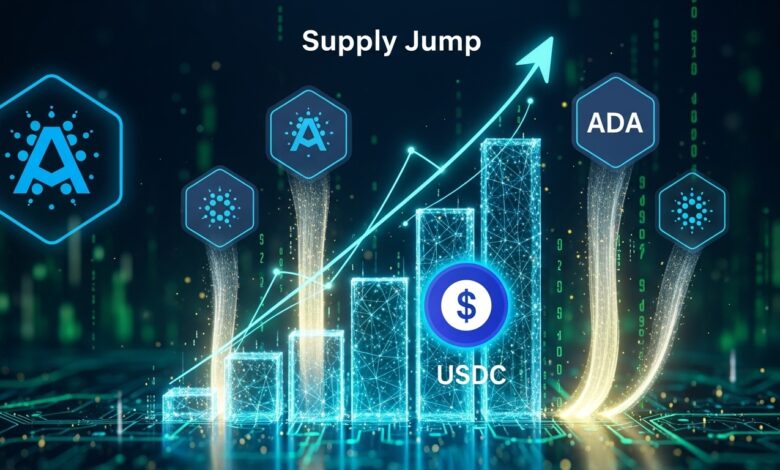 Cardano’s USDC Supply Jump Fuels