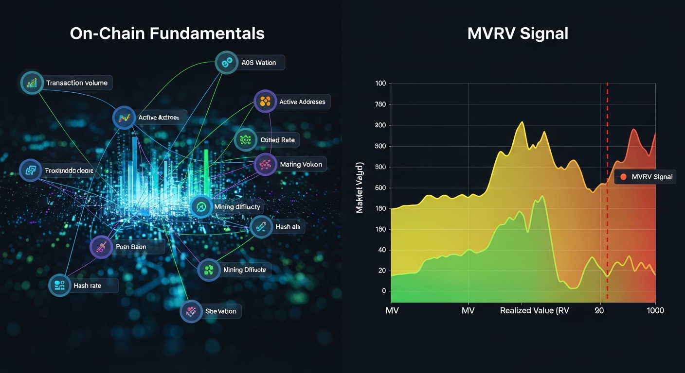 on-chain fundamentals and the MVRV signal