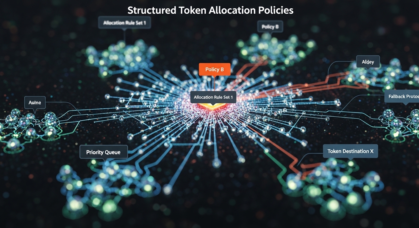 structured token allocation policies